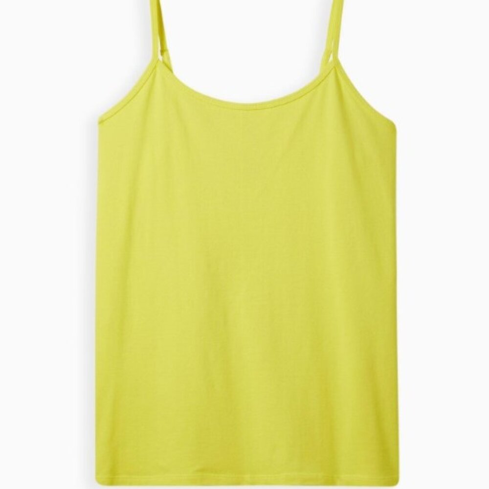 Torrid size 4 Yellow Foxy Cami